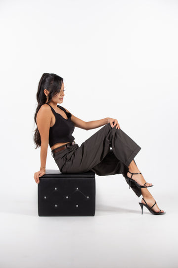 Lauter Ankle Pants - Charcoal