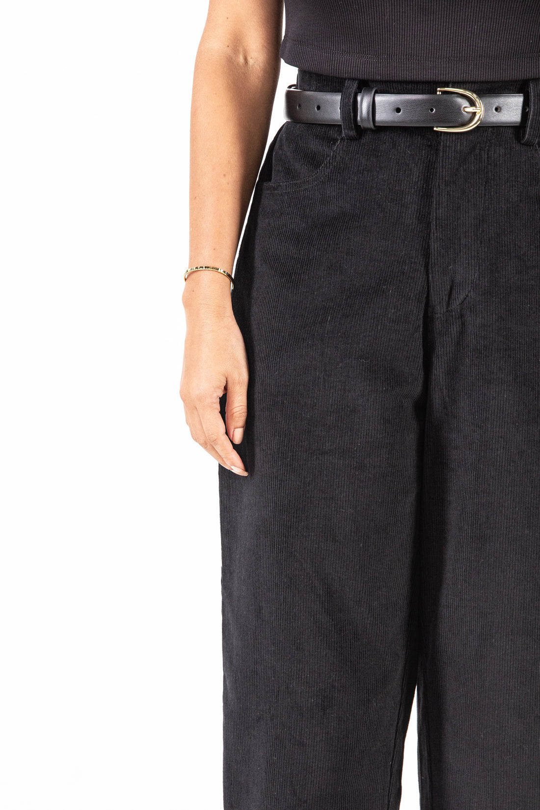Branno 90's Corduroy Pant - Black